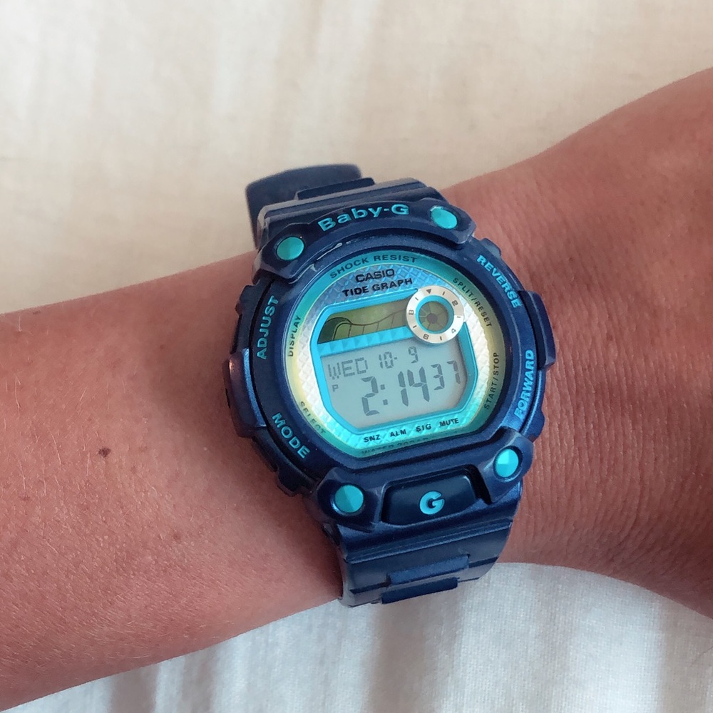 Blue Casio Baby G Watch (G-Shock)!!